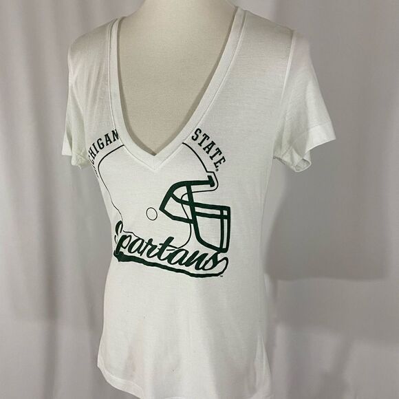 Nike Michigan State V Neck Football Tee - Picture 2 of 6